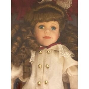 Collector's Choice Limited Edition Bisque‎ Porcelain Doll Donnatella De Roma